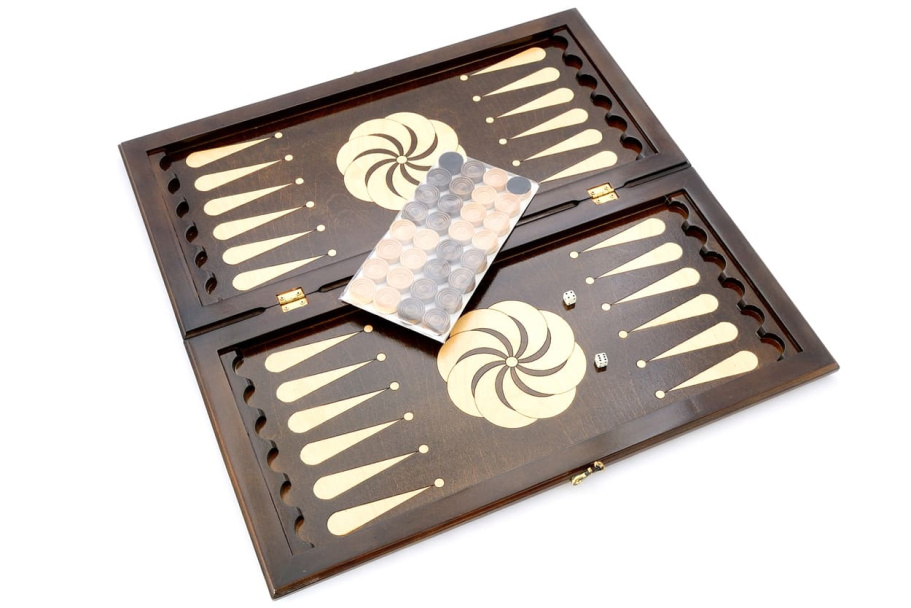 Нарды "Бесконечность"  большие 60, Harutyunyan купить в Санкт-Петербурге