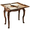 Стол ломберный Нарды резные "Львиный вожак" 60 купить в Санкт-Петербурге