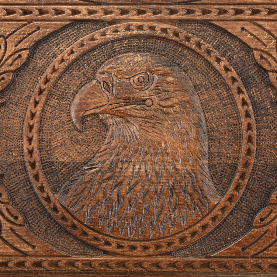 Нарды резные "Взгляд Орла" средние 50, Harutyunyan купить в Санкт-Петербурге