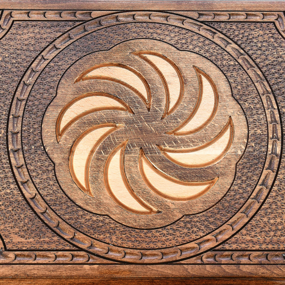 Нарды резные Рэкто "Орбита"  большие 60, Harutyunyan купить в Санкт-Петербурге