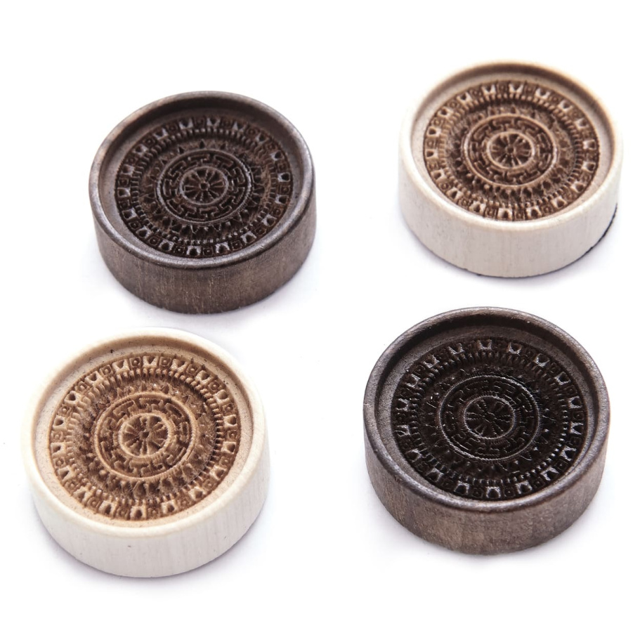 Фишки для нард "Греческий узор" 29 мм, Harutyunyan купить в Санкт-Петербурге