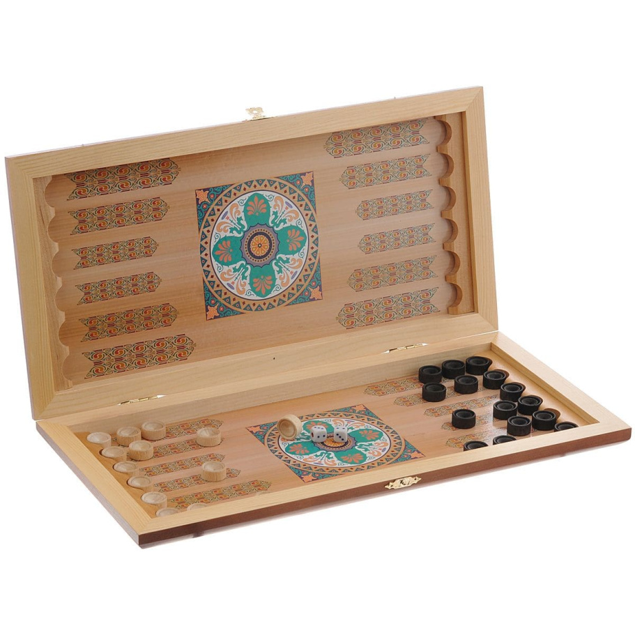 Нарды Пермские Волк, средние 50 купить в Санкт-Петербурге