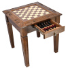 Стол ломберный Шахматы резные "Центурион" 60, Harutyunyan купить в Санкт-Петербурге