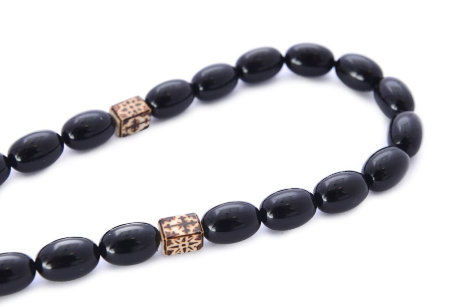 Четки черные "Молитва" эбонит, Беркутов К. купить в Санкт-Петербурге