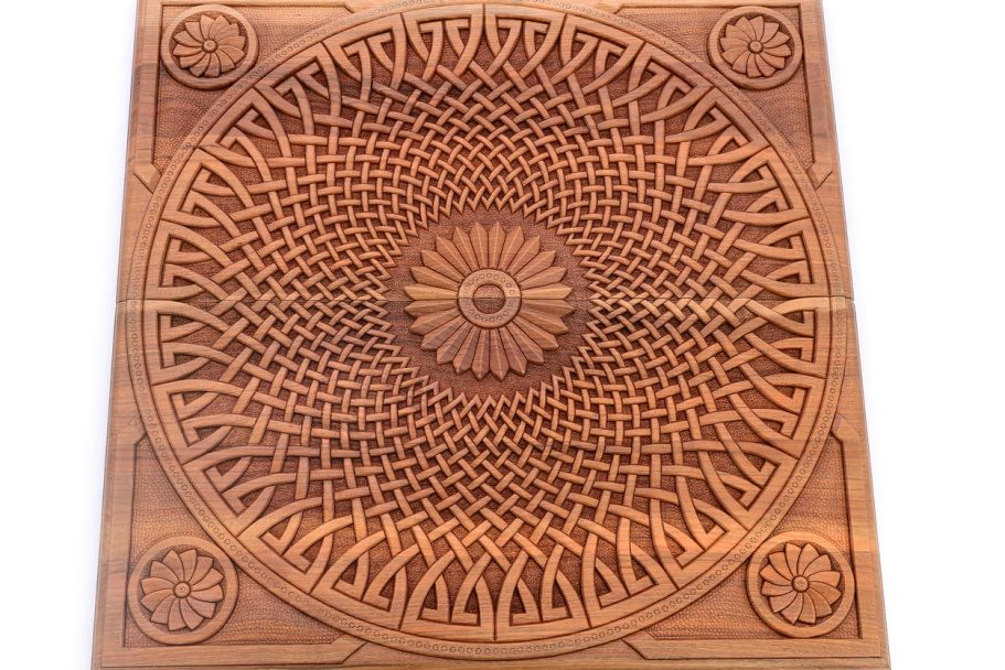 Нарды резные Коллаборация "Гектор" большие 60, Безумец купить в Санкт-Петербурге