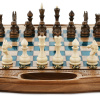Шахматы + нарды резные "Топаз" 30 купить в Санкт-Петербурге