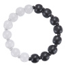 Браслет Либер белый и черный камень 1.2 * 20, Давыдов купить в Санкт-Петербурга