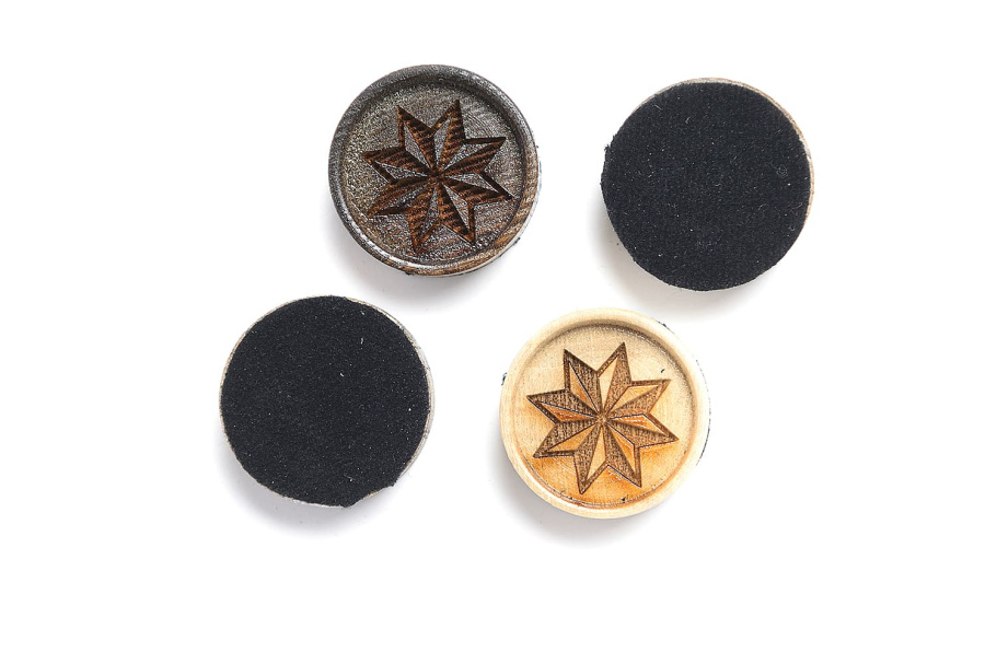 Фишки для средних нард "Звезда" 25 мм, Harutyunyan купить в Санкт-Петербурге