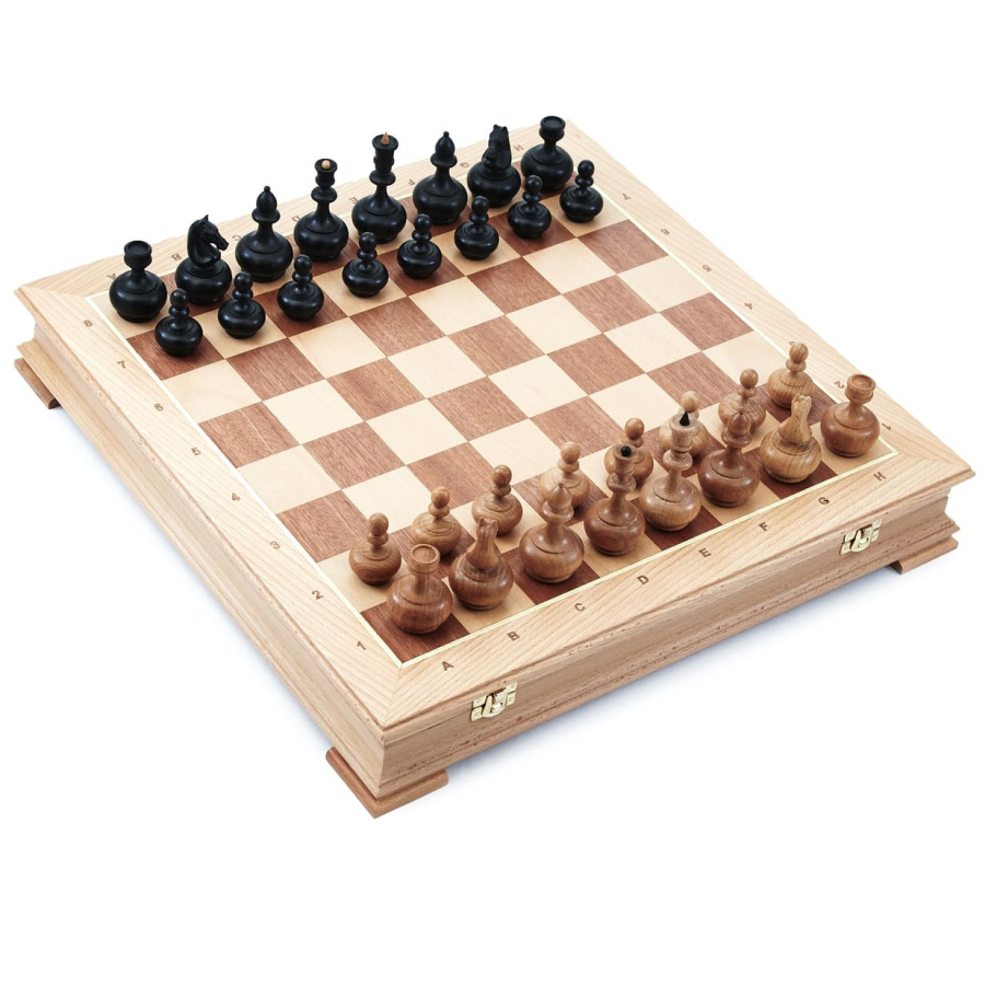 Шахматы в ларце Немезида бук, WoodGames Шахматы в ларце Немезида бук, WoodGames