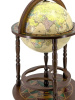 Глобус бар напольный "Перитей", сфера 40 см купить в Санкт-Петербурге