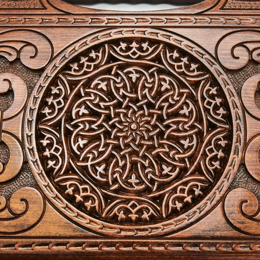 Нарды резные Агнес "Ламбрекен" большие, 60 купить в Санкт-Петербурге