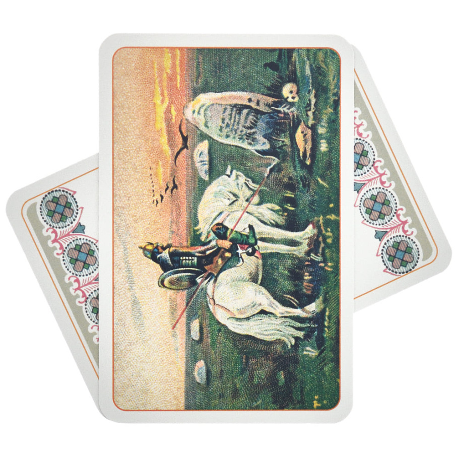 Карты игральные "Славянские" красная рубашка, 55 карт купить в Санкт-Петербурге