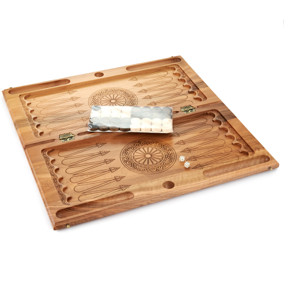 Нарды резные "Светило" большие, 60 купить в Санкт-Петербурге