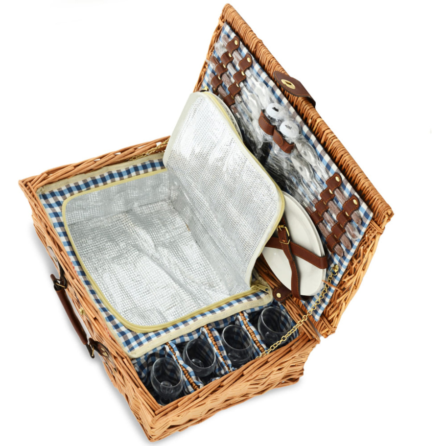 Корзина для пикника "Галатея" (на 4 персоны) купить в Санкт-Петербурге