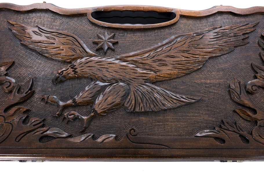 Нарды резные "Орел 3" большие 60, Harutyunyan купить в Санкт-Петербурге