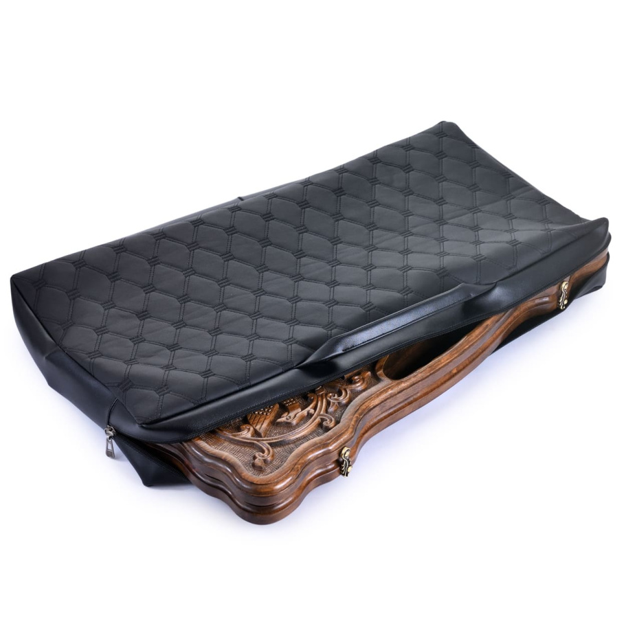 Чехол для больших нард Декарт, экокожа купить в Санкт-Петербурге