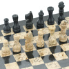Шахматы из камня "Илион" мрамор и ракушечник 25 купить в Санкт-Петербурге