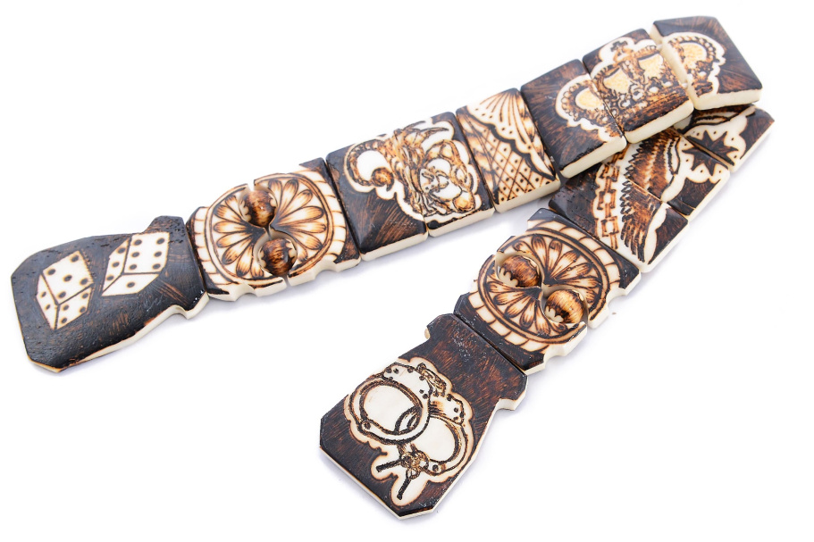 Четки перекидные "Корона" кость, Беркутов К. купить в Санкт-Петербурге