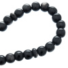 Четки с бусинами "Оскар" черный камень с лунным оттенком, Давыдов С. купить в Санкт-Петербурге