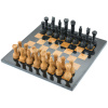 Шахматы из камня "Илион" мрамор и ракушечник 40