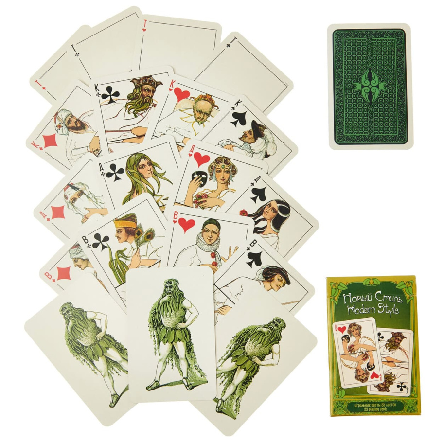 Карты игральные "Новый Стиль" , 55 карт купить в Санкт-Петербурге